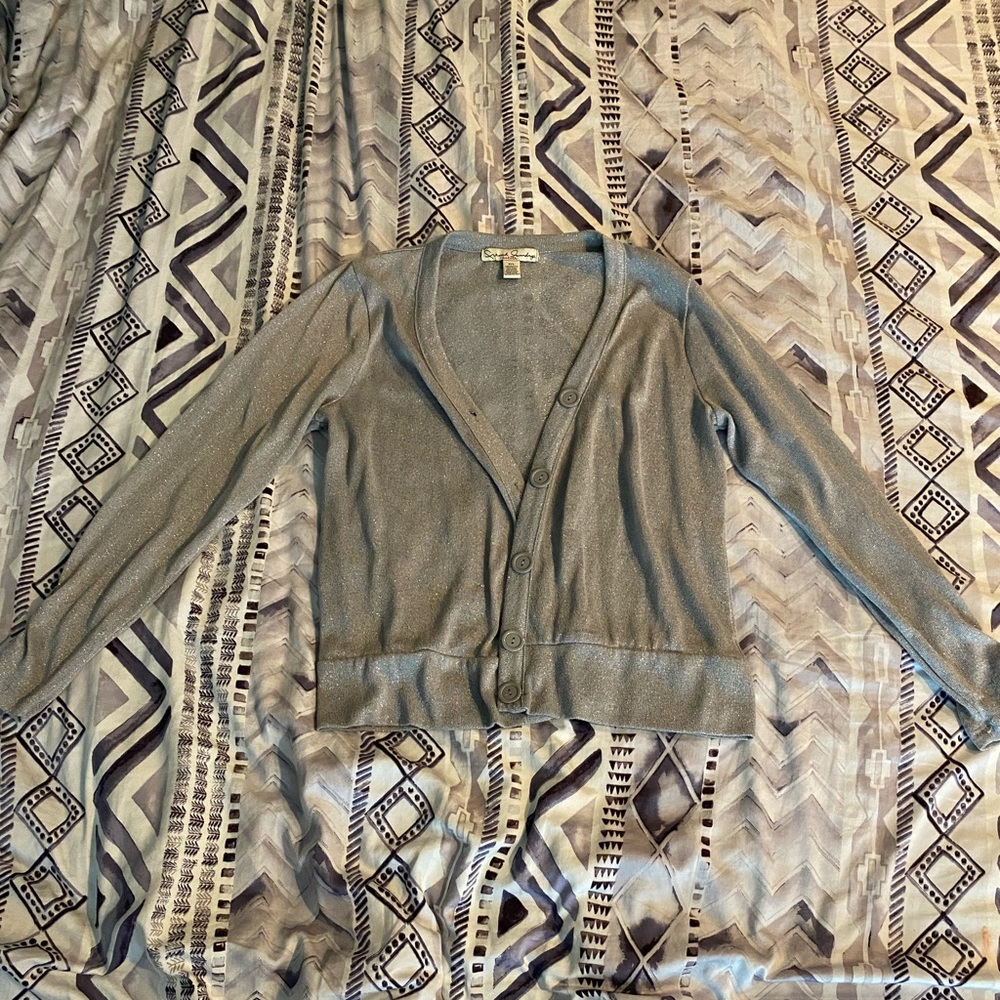 Sparkly French Laundry Cardigan